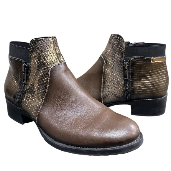 Shoes - Jose Saenz leather ankle boots size 39 (8.5) in excellent near new condition